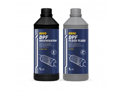Mannol 9995/9996 DPF regenerátor és öblítőfolyadék 1+1 l