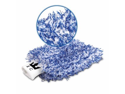 CLARIN WASHING MITTEN MICROFIBRE (háromféle mikroszál felszívja a szennyeződést és védi a felületet)