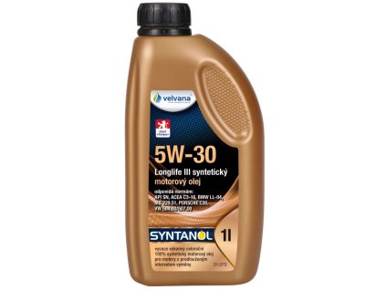 VELVANA 5W 30 MILLENIUM SYNTH LONGLIFE III - HDPE KANNA 1L