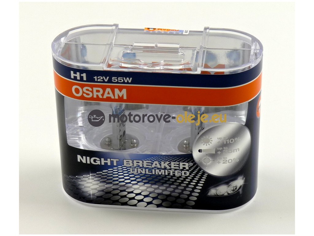OSRAM Night Breaker Unlimited H1 12V 55W