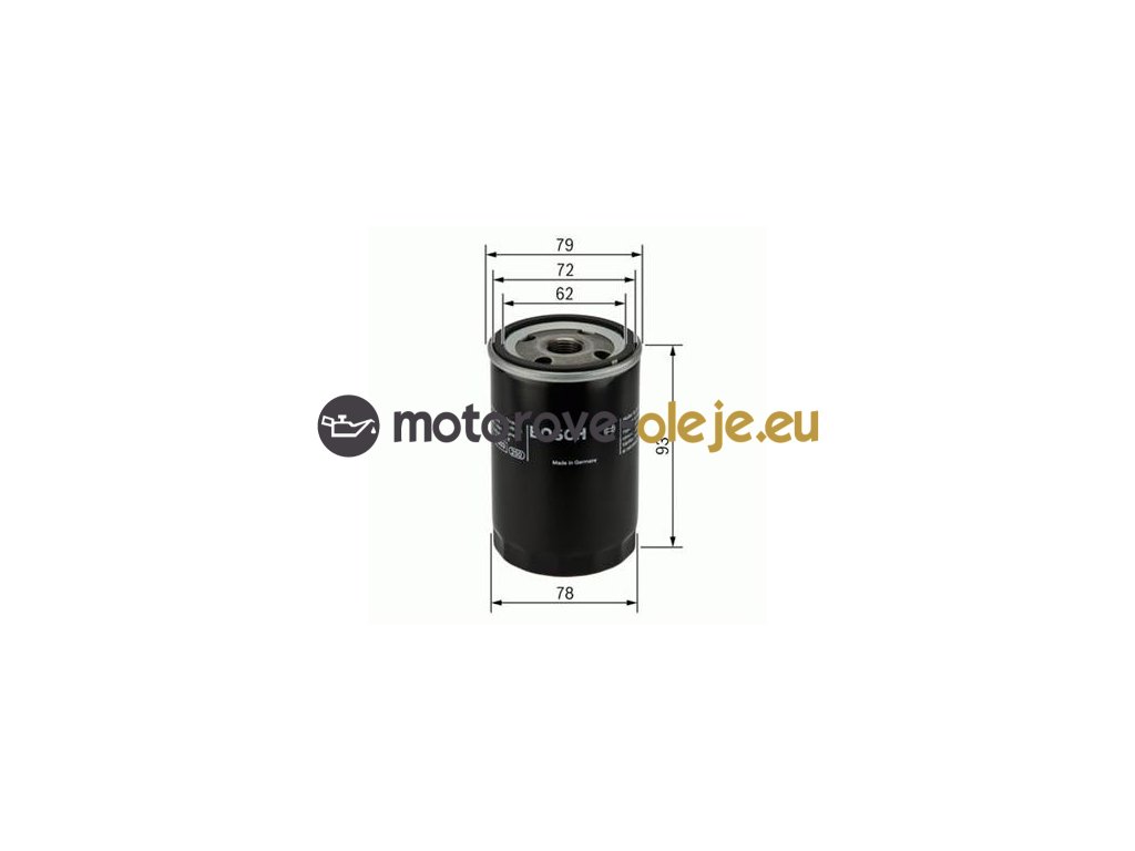 Olejový filter BOSCH 0 451 103 363