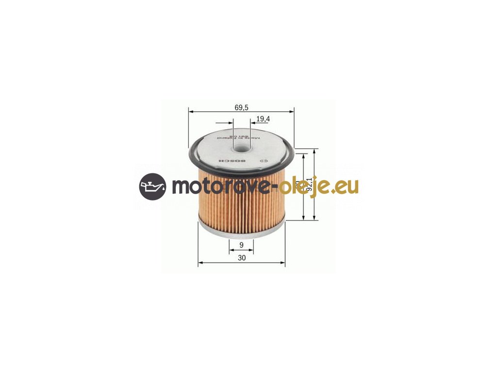 Palivový filter BOSCH 1 457 429 656