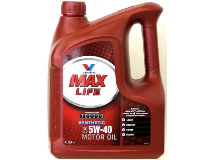 1298 valvoline maxlife 5w 40 4l