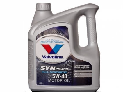 1316 valvoline synpower 5w 40 4l