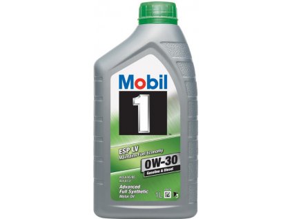 mobil esp lv fuel economy 0w30