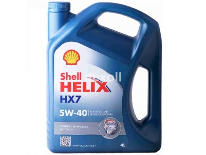 SHELL HELIX HX7 5W 40 4L