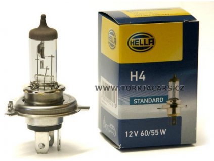 Žárovka HELLA H4 12V 60/55W P43t