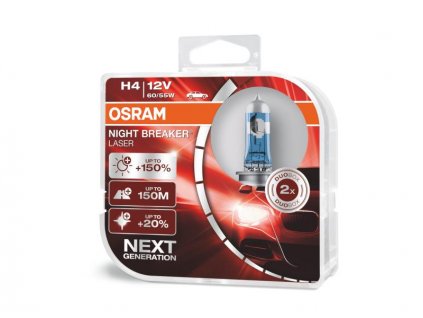 Osram H4 night braker lase