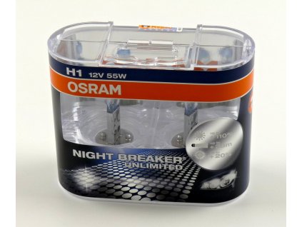 Osram Night Breaker Unlimited H1 P14,5S 12V 55W