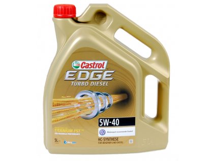 2993 castrol edge turbo diesel titanium fst 5w 40 5l