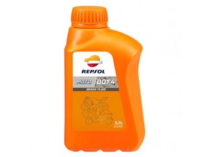 repsol moto dot 4 brake fluid brzdova kapalina 500l