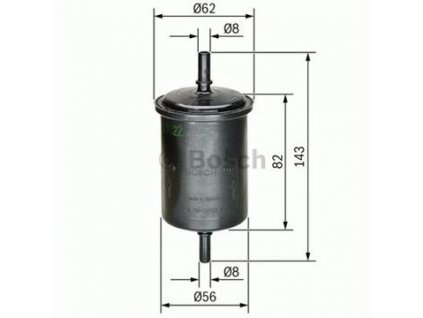 Palivový filter BOSCH 0 450 902 161