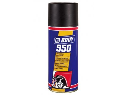 HB 004 950 spray gumový nástrek podvozku čierny 400ml