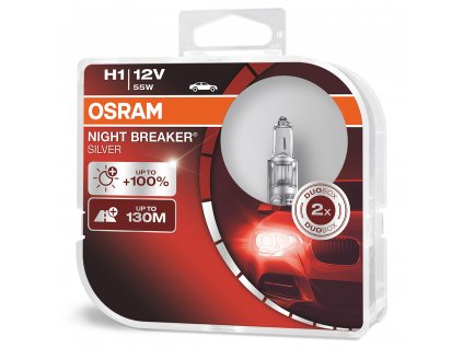 Osram Night Breaker Silver H1 64150NBS HCB