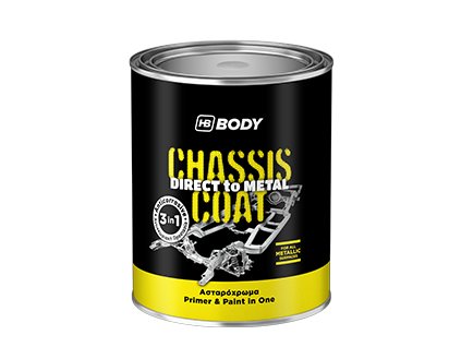 HB BODY 410 Chassis coat sivy RAL 7040 3v1 750 ml