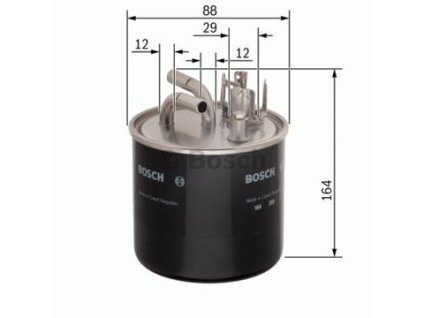 Palivový filter BOSCH 0 986 450 509