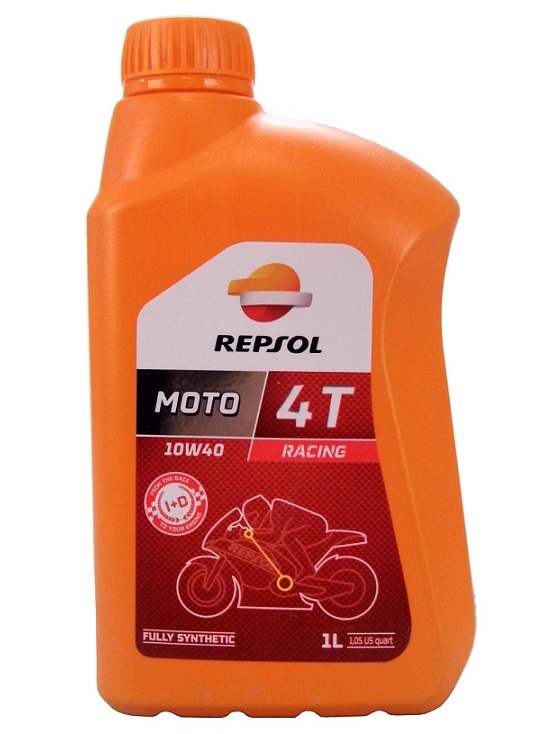 Repsol Moto Racing 4T 10W-40 1L - motorove-oleje.eu