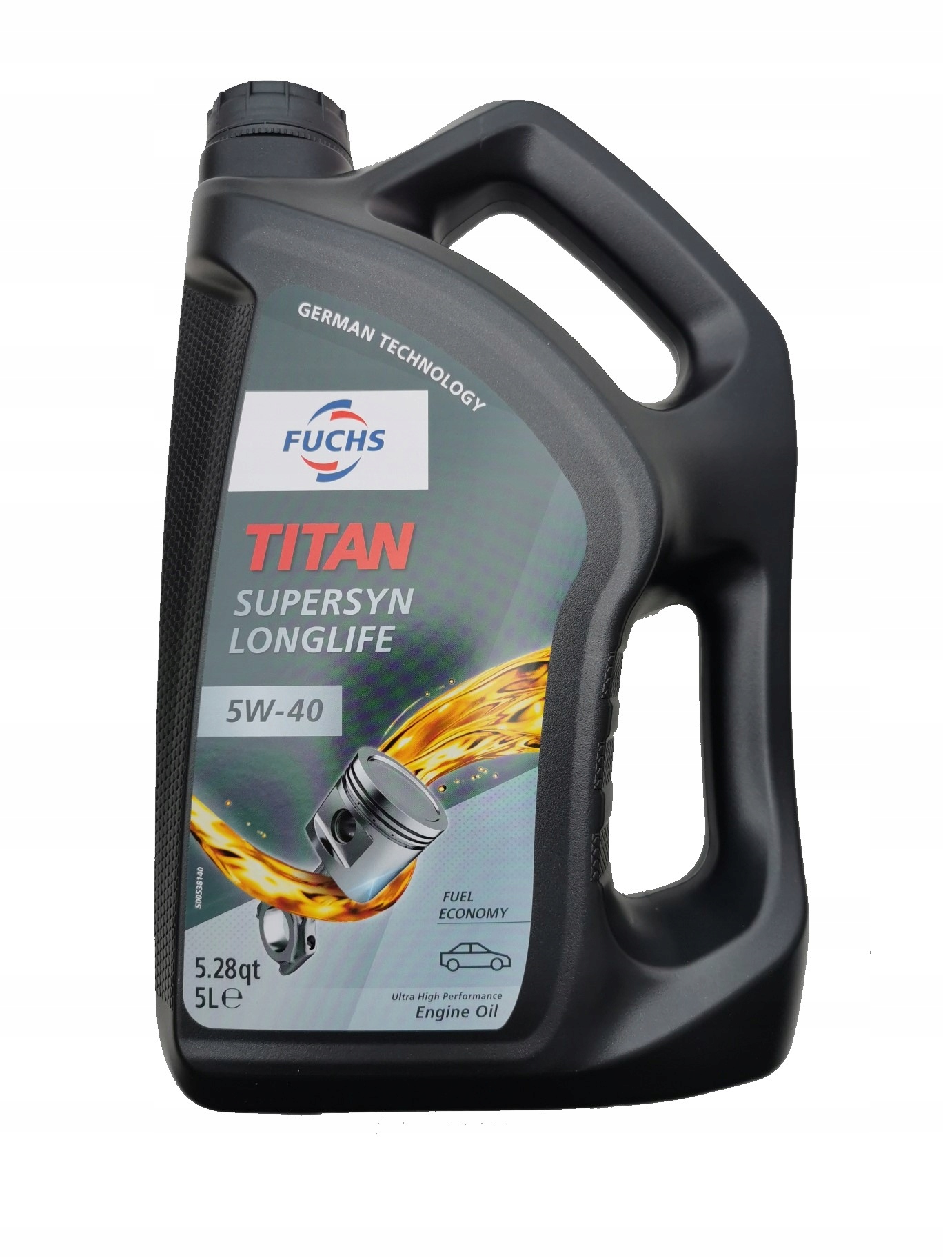 Fuchs Titan Supersyn LONGLIFE 5W-40 5L - motorove-oleje.eu