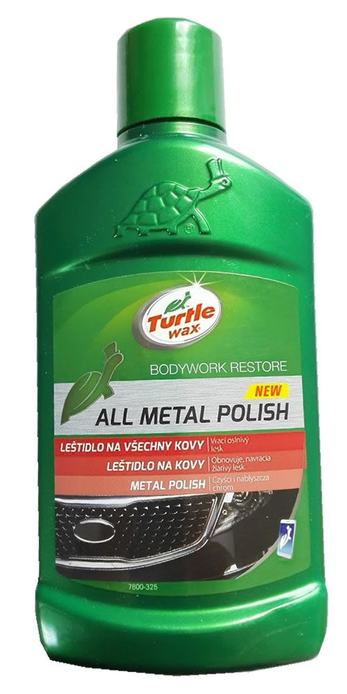 Turtle Wax All Metal Polish 300ml leštidlo na chróm a kovy motorove