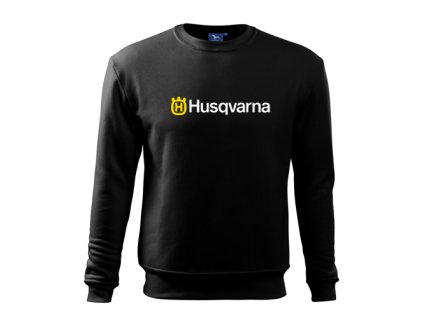 čierna mikina husqvarna 2