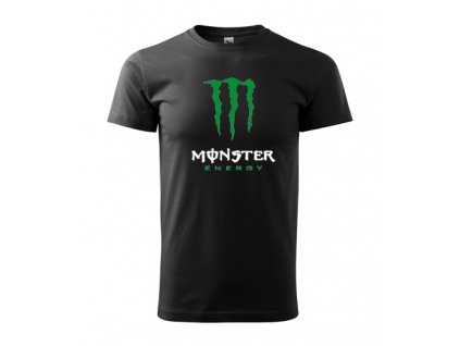 čierne tričko monster