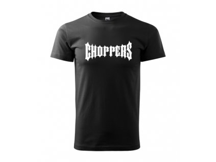 čierne tričko choppers