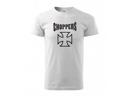 biele tričko choppers 2