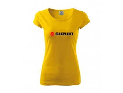 dámske tričko suzuki žlté 2