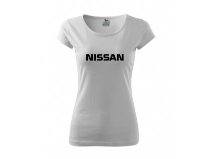 dámske tričko nissan biele