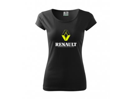 dámske tričko renault čierne 2