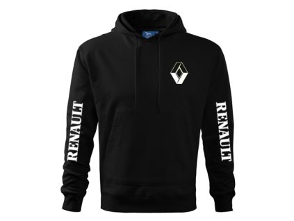mikina s kapucňou renault čierna 2