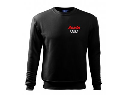 Čierna mikina Audi 2