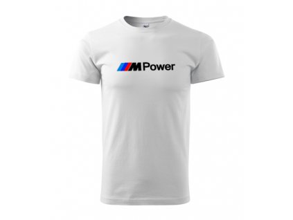 Biele tričko M Power