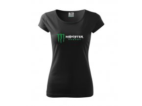 dámske tričko monster čierne 2