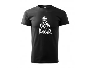 čierne tričko dakar