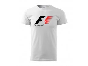 biele tričko F1