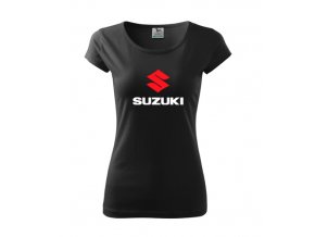 dámske tričko suzuki čierne