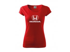 dámske tričko honda červené