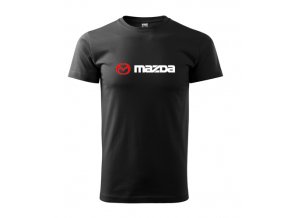 čierne tričko mazda