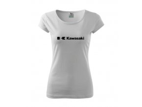 dámske tričko kawasaki biele 2