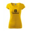 dámske tričko husqvarna žlté