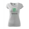 dámske tričko monster biele