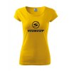 dámske tričko trabant žlté