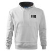 mikina s kapucňou fiat biela 2