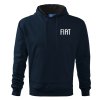 mikina s kapucňou fiat tmavomodrá 2