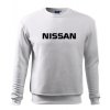 mikina biela nissan
