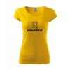 dámske tričko peugeot žlté