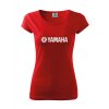 dámske tričko yamaha červené 2