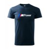 Tmavomodré tričko M Power
