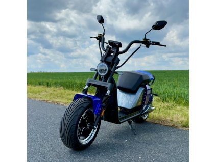 Elektrokoloběžka Leramotors SCOOTERS C7 plus 3000W - modrá